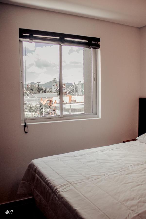 Loft com vista para Vila Germânica 407 Blumenau Bagian luar foto